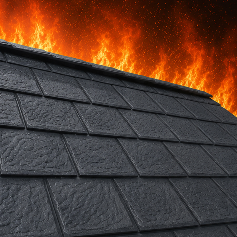 Class A Fire resistant metal roof by Roof Pros Plus