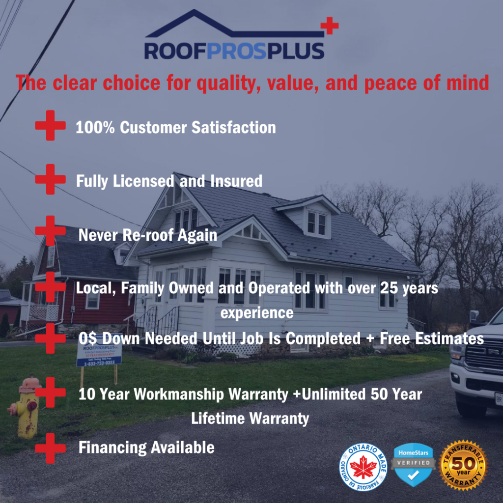 Roof Pros Plus, family owned business in Ontario Canada