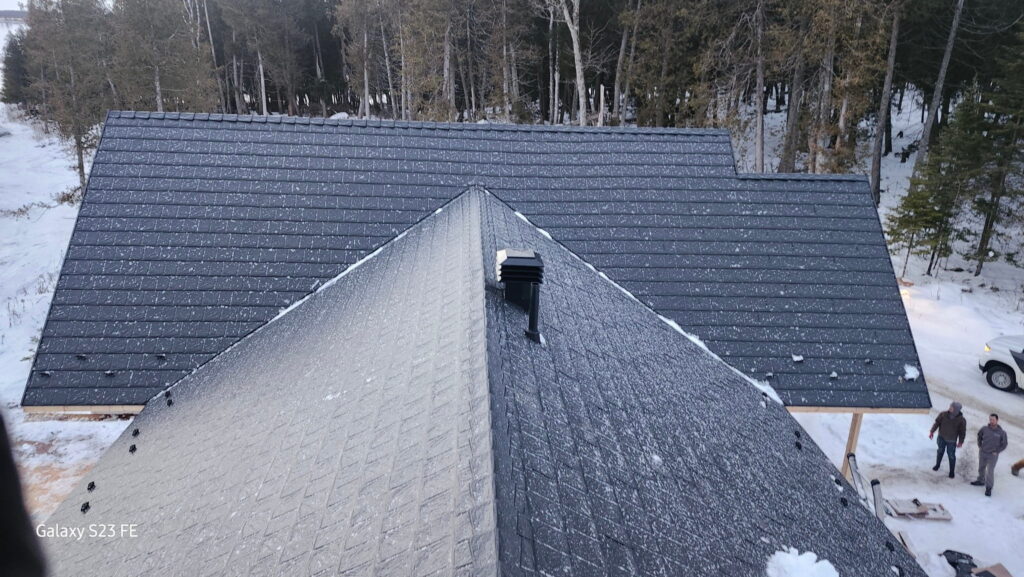 metal roof performance by Roof Pros Plus - endures tough winters